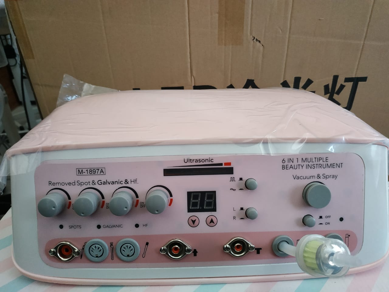 6in1 Facial Machine Pink